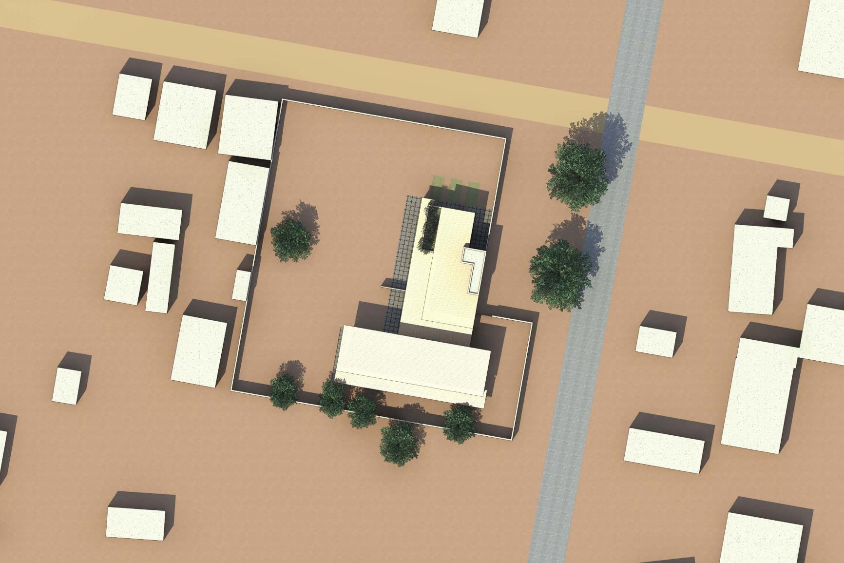 Maison et chambre d'hôtes bioclimatiques à N'diaganiao (Sénégal)